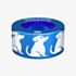 Notch Animals Dog Blue Charm 00035-DB