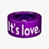 Notch Love It'S Love Actually Heart Purple Charm 00093-PU
