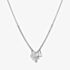 Maanesten Theresa Silver Hammered Charm Necklace 2685C