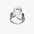 Maanesten Sasja Silver Textured Wave Ring 4796C