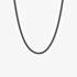 Steel & Barnett Black Stainless Steel Thin Box Chain N-BOX02