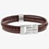 Steel & Barnett Casual Cole Tan Leather Multi Strand Bracelet LBCC/003