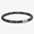 Steel & Barnett Two Tone Labradorite & Stainless Steel Disc Bracelet SBTT/003
