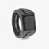 Steel & Barnett Hudson Black Stainless Steel Onyx Signet Ring R-HUD02