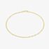 9ct Yellow Gold 18cm Twisted Curb Chain Bracelet 1.23.0461