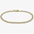 9ct Yellow Gold 7.5 Inch Figaro Chain Bracelet 1.23.7312