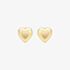 9ct Yellow Gold 7mm Puffed-Heart Stud Earrings 1.55.8679