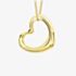 9ct Yellow Gold Open Heart Necklace 1.61.8659