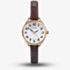 Sekonda Easy Reader Brown Leather Strap Watch 4701