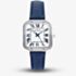 Sekonda Ladies Classic Rene White Dial Blue Leather Strap Watch 40738