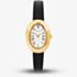 Sekonda Ladies Classic Bellamy Oval Dial Black Leather Strap Watch 40743