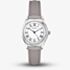 Sekonda Ladies Classic Evans White Dial Grey Leather Strap Watch 40730