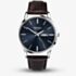 Sekonda Classic Dark Blue & Brown Leather Watch 1662