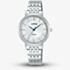 Lorus Ladies Traditional Silver Sunray Dial Watch RG217XX9
