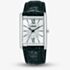 Lorus Ladies White Rectangle Dial Leather Strap Watch RH837CX9