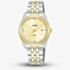 Lorus Ladies Classic Gold Dial Two Tone Bracelet Watch RJ280BX9