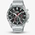 Lorus Solar Black Chronograph Watch RZ501AX9