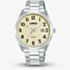 Lorus Mens Classic Silver Tone Yellow Cream Watch RH911RX9