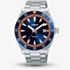 Lorus Mens Sports Blue & Orange Bracelet Watch RS953DX9