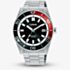 Lorus Mens Sports Black Dial Bracelet Watch RU421AX9