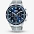 Lorus Mens Sports Chronograph Blue Dial Bracelet Watch RT347LX9