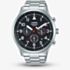 Lorus Mens Black Dial Chronograph Watch RT363JX9 