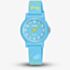 Lorus Junior Blue Space Pattern Rubber Strap Watch RRX39JX9