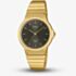 Casio Mens Gold Plated Black Dial Bracelet Watch MQ-24GA-1AEF