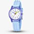 Calypso Girls Blue Rubber Strap Watch K5876/2
