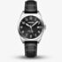 Calypso Ladies Black Leather Strap Watch K5869/4