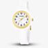 Calypso Ladies Trendy White Rubber Strap Watch K5877/1