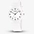 Calypso Ladies Easy Time White Plastic Strap Watch K5880/1
