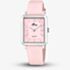 Lotus Ladies Pink Square Leather Strap Watch L18987/2