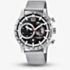 Lotus Mens Stainless Steel Mesh Chronograph Black Dial Watch L10137/3