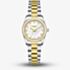 Lee Cooper Ladies White Mother of Pearl Crystal Dial Two Tone Bracelet Watch LC08155.220