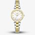 Lee Cooper Ladies White Mother of Pearl Dial Two Tone Bracelet Watch LC08365.220