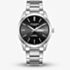 Lee Cooper Mens Black Dial Day/Date Bracelet Watch LC08340.350