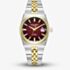 Lee Cooper Mens Red Dial Two Tne Bracelet Watch LC08397.280