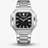 Lee Cooper Mens Black Square Dial Bracelet Watch LC08269.360