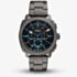 Fossil Mens Machine Grey Smoke Chronograph Watch FS6098