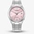 Citizen Ladies Tsuyosa Automatic Silver Tone Pink Dial Watch NJ0200-50Z