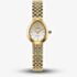 Citizen Ladies Citizen L Rainell Sparkly White Teardrop Dial Golden Bracelet Watch EX1552-59A