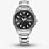 Citizen Mens Eco Drive Silver Tone Black Dial Watch BM8180-62E
