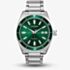 Citizen Mens Eco-Drive Green Dial Bracelet Watch AW1598-70X