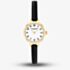 Coach Ladies Iris Black Leather Strap Watch 14504654