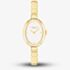 Coach Ladies Sammy Oval Dial Gold Tone Bangle Watch 14504528