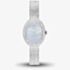 Coach Ladies Sammy Blue Dial Crystal Set Oval Mesh Bracelet Watch 14504689