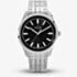 Orlam Mens Cadence Black Dial Silver Bracelet Watch ORSSBCA004