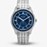 Orlam Mens Echo Blue Dial Silver Bracelet Watch ORSSBEC004