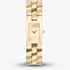 Armani Exchange Ladies Aria Gold Tone Bracelet Watch AX4701